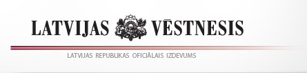 Logo of the Latvian Official Gazette